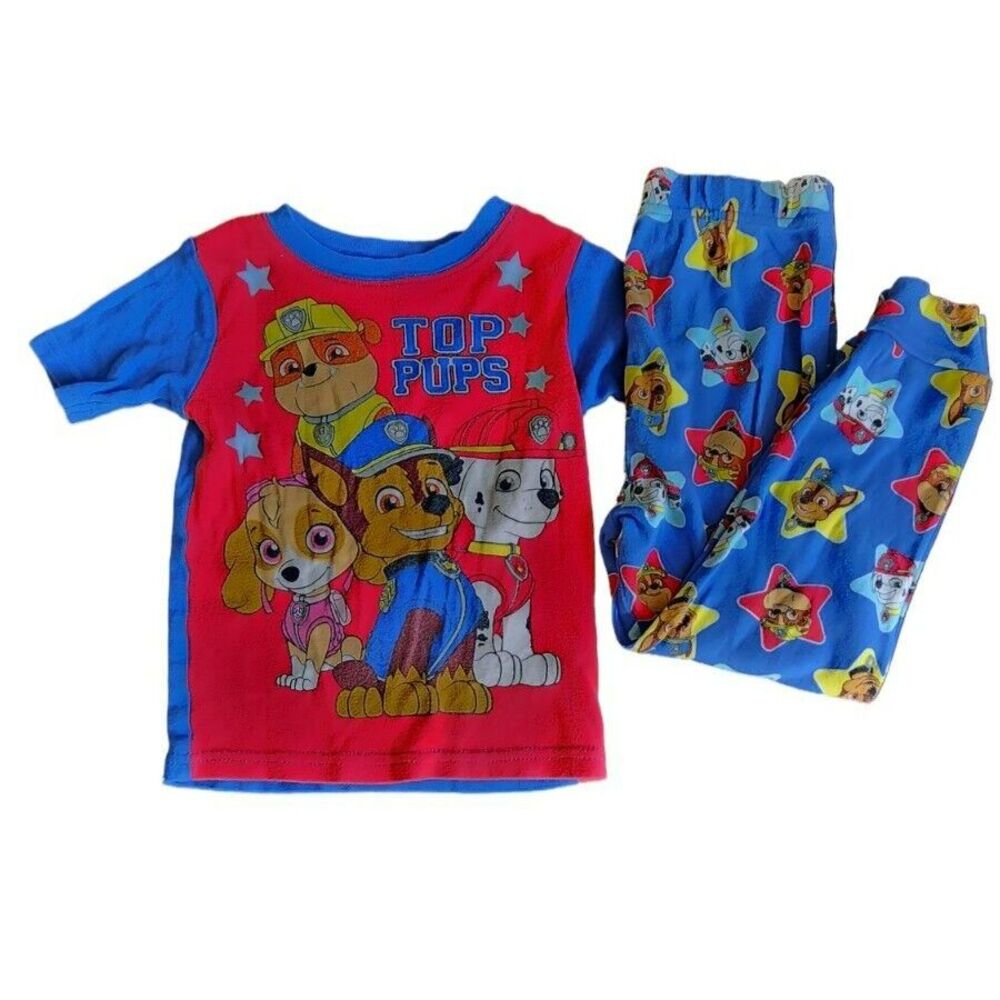Paw Patrol Pajama Set‎ Short Sleeve Size 5T